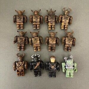 Mega Blok Bloks AS098893 Warrior Knights Replacement Add-on Parts Lot of 12